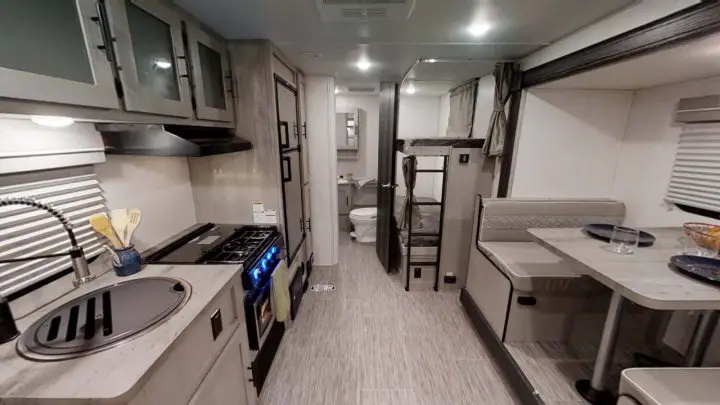 IBEX trailer interior
