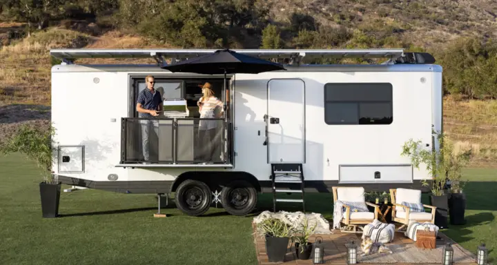 Living Vehicle luxury trailer