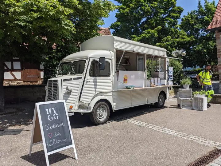 Upcycled RV food truck