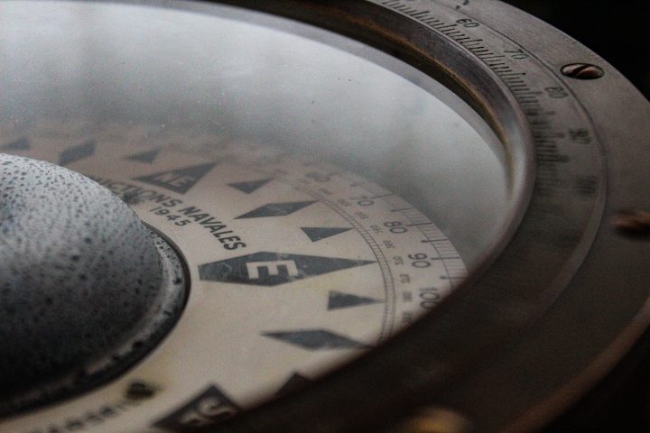 boat compass flush mount