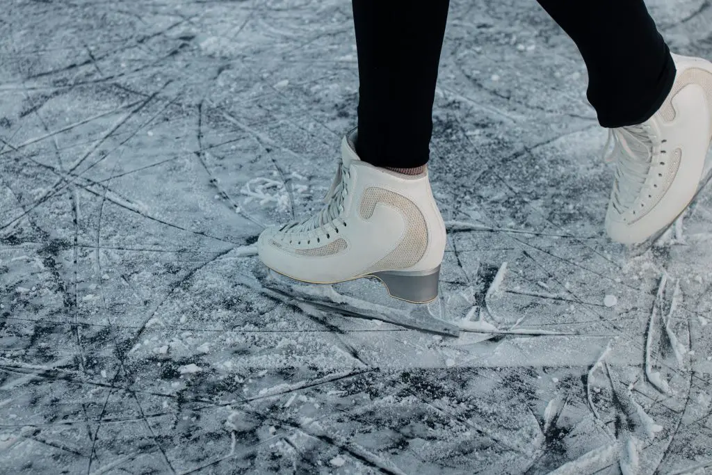 Ice skating