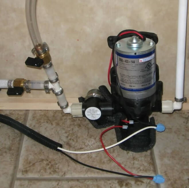 jayco journey water pump