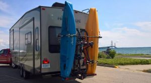 combination kayak and bike rack for rv