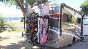 trailer hitch kayak rack for rv