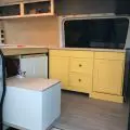 yellow cabinets